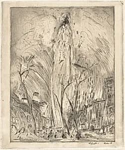 Woolworth Building, No. 1 by John Marin