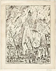 Woolworth Building (The Dance) by John Marin