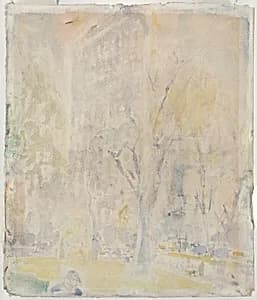 Woolworth Building [verso] by John Marin