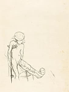 Wounded Eros (Eros vanné) by Henri de Toulouse-Lautrec