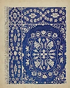 Woven Coverlet by Ernest A. Towers, Jr.