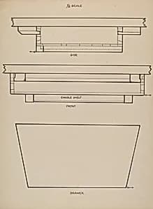 Writing Arm Chair