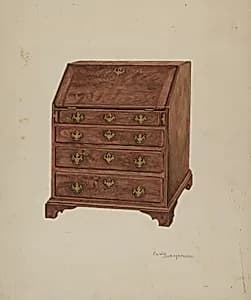 Writing Desk by Carl Buergerniss