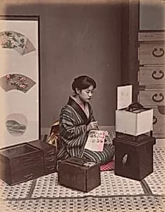 Writing Letter by British 19th Century