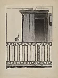 Wrought Iron Balcony Rail by Aurelia Arbo