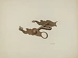 Wrought Iron Bit by Cornelius Christoffels