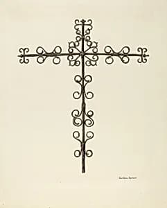 Wrought Iron Cross (Restored)