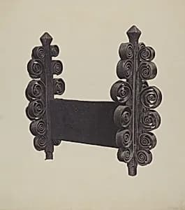 Wrought Iron Ornament by Mauvell