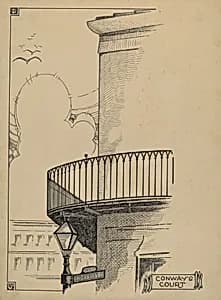 Wrought Iron Railing by Thomas Byrne