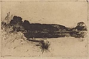 "Ye Banks and Braes" by David Young Cameron