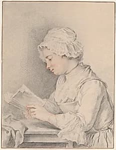 Young Girl Reading