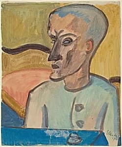 Young Man by Erich Heckel