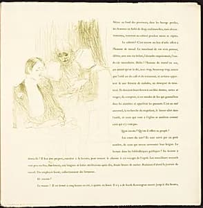 Yvette Guilbert by Henri de Toulouse-Lautrec