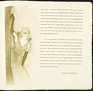 Yvette Guilbert by Henri de Toulouse-Lautrec
