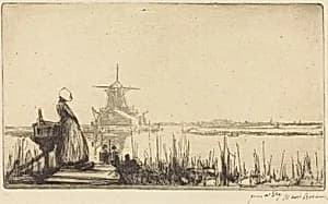 Zaandijk by James McBey