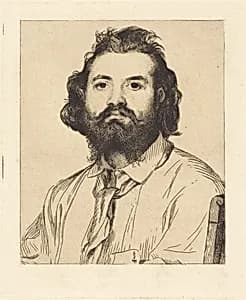 Zacharie Astruc by Félix Bracquemond
