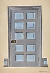 Zoar Door by Fritz Boehmer