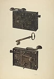Zoar Lock w/ Key