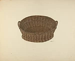 Zoar Sewing Basket by John Wilkes
