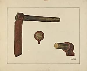 Zoar Shingle Axe by Clarence Horton