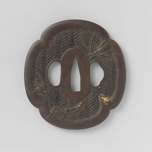 Zwaardstootplaat by Iwamoto Konkan