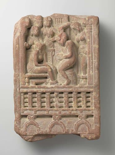 Fragment of a doorpost by anonymous