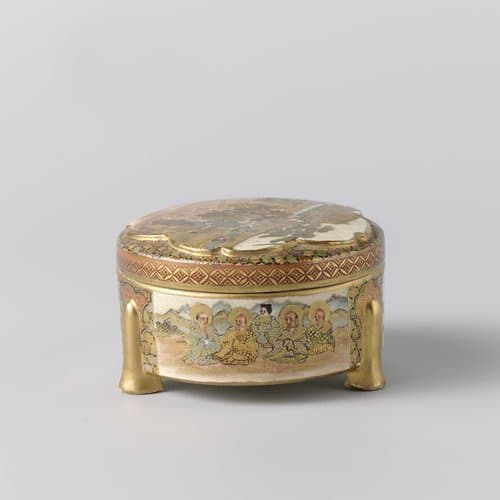 Lidded Box by anonymous; anonymous