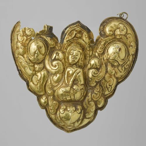 Chastity Plaque for a Young Woman by anonymous