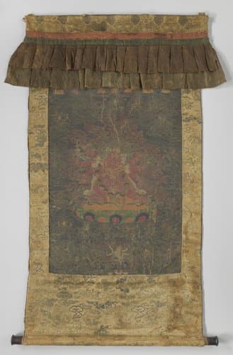 Tangka met een vorostelling van Hayagriva by anonymous