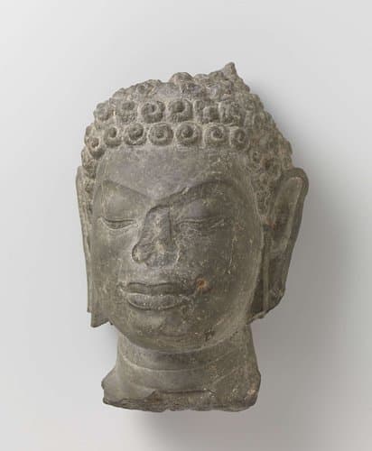 Hoofd  van Boeddha Shakyamuni by anonymous