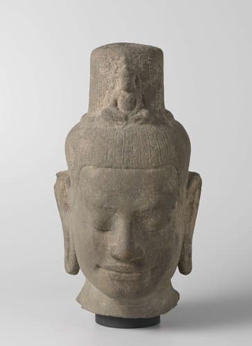 Head of the bodhisattva Lokeshvara by anonymous