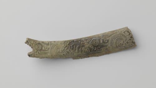 Fragment van een ritueel object by anonymous