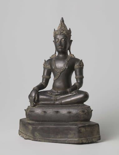 Gekroonde Boeddha by anonymous