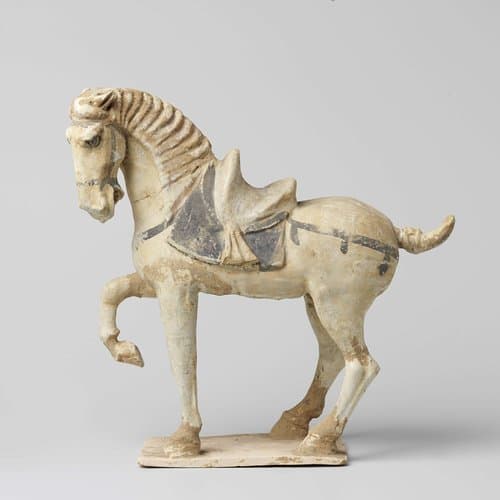 Tomb figure of a horse by anonymous
