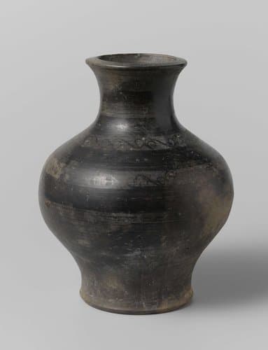 Vase with two ornamental borders by anonymous