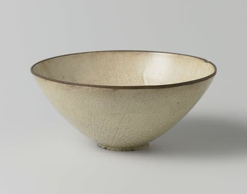 Bowl with an incised floral scroll by anonymous