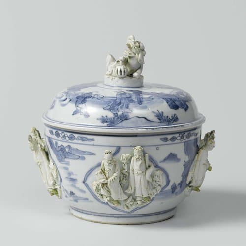 Lidded Pot by anonymous