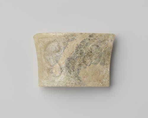 Tip of a scabbard by anonymous