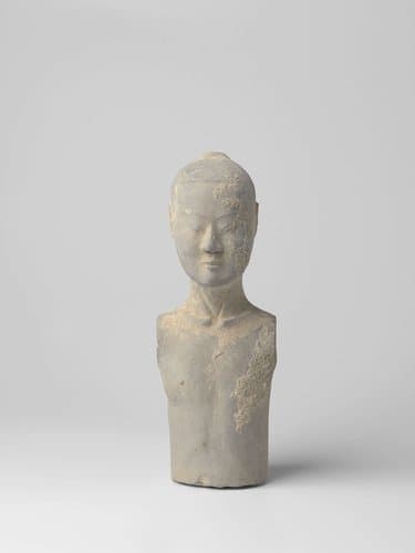 Fragment van een mannenfiguur by anonymous