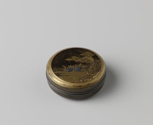Ronde doos met deksel by anonymous