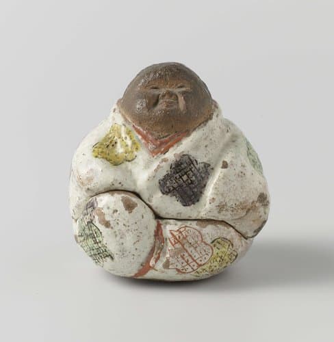 Incense burner in the shape of the godess Uzume by anonymous; anonymous