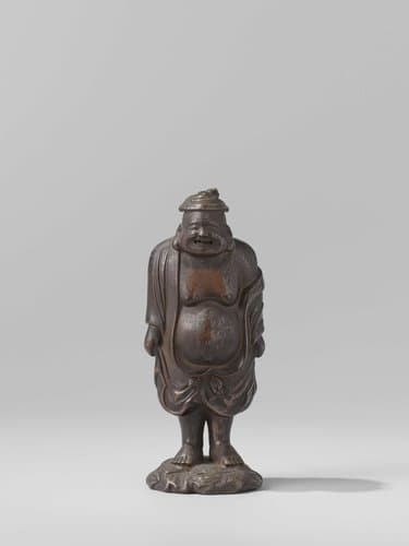 Figure of a standing Budai by anonymous