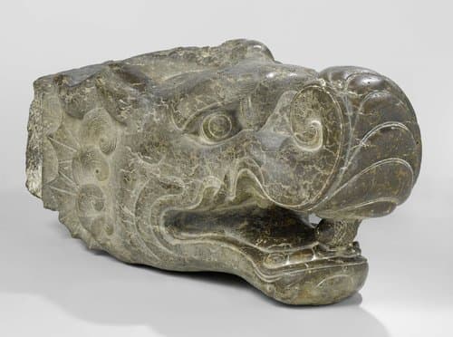 head of a Makara by anonymous