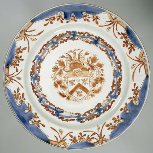 Plate with the arms of the Van Gellicum family by anonymous