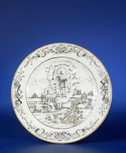 Plate with an image of the Resurrection of Christ by anonymous