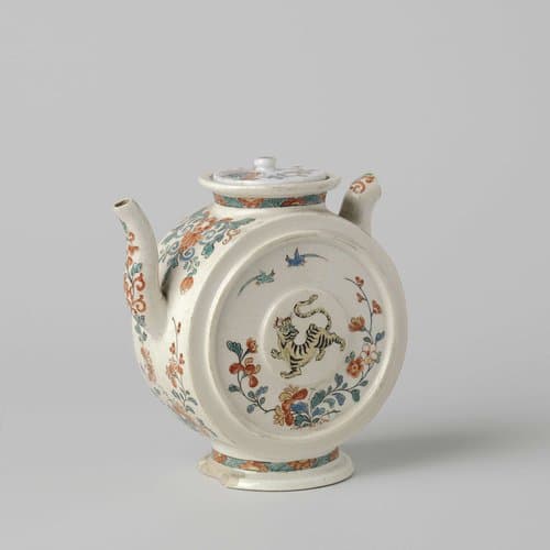 Teapot with a tiger by anonymous