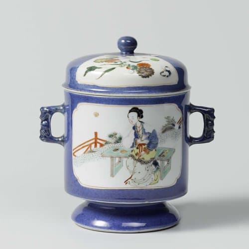 Lidded Jar by anonymous