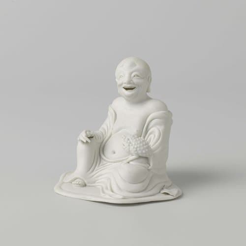 Beeld van een zittende Liu Hai met zijn pad by Minggao. Jiang