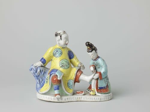 Figure of a Chinese couple by anonymous