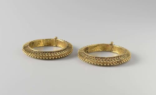 Pair of bracelets by anonymous